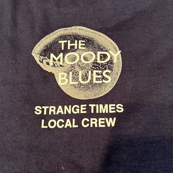 NWOT vintage authentic Moody Blues Strange Times Local Crew purchased early 2000 - Picture 3 of 7